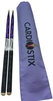 Plus Weighted (1 PAIR YOU CHOOSE) 5oz American Hickory Wood Cardio Drum Stick...