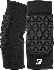 Reusch Men's Elbow Protector Deluxe Football Goalkeeper Elbow Pads Padded Bandage Compression for Adults Children Youth to Prevent Injury