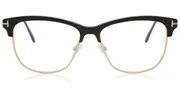 Tom Ford FT5546-B Blue-Light Block 001 Men's Glasses Black Size 52 - Private Health Rebate - Blue Light Block Available