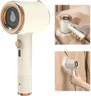 Portable Mini Ironing Machine, Travel Mini Steam Iron, Handheld Garment Steamer, Fast Preheating Steam Dry Ironing, For Home and Travel (Beige)