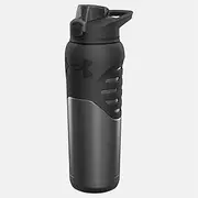 [Under Armour] 24Oz Stainless Steel Water Bottle, Insulated, Carabiner Easy Carry Hook, Leak Proof, Kids & Adults, All Sports, Gym