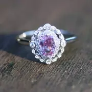 Lab Made Color Change Alexandrite Ring Sterling Silver 925 , June Birthstone