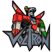 Voltron New Collectables Legendary Voltron Bust with Logo Enamel Pin Gift
