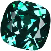 Vanki 1Pcs Natural Blue Tourmaline Stone Square Shape Loose Gemstone for Jewelry Making Ring Necklace Earring DIY 8X8mm
