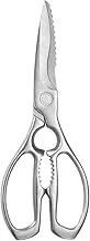 MITSUMOTO SAKARI 22 cm Heavy Duty Kitchen Shears, Japanese Multipurpose Stainless Steel Kitchen Scissors, Dishwasher Safe Poultry Shears for Meat, Fish, Chicken, Seafood