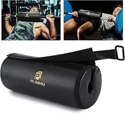 Plan4U Barbell Pad for Bench Press Hip Thrust Weightlifting Upgraded Board Press with 2 inches Non-Slip Thickness Leather Foam Pad Fits Standard Olympic Bars for Powerlifting