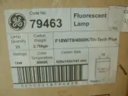 GE T8 Tri-Tech Plus 18W Tri-phosphor Linear Fluorescent Lamps (Box of 25 Lamps)