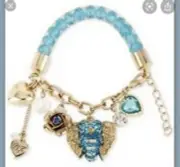 $35 Betsey Johnson 2015 Holiday Gift Collection Crystal & Faceted Bead Elephant