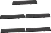 SOESFOUFU 5pcs Robot Climbing Mat Doorway Ramps for Wheelchairs Saver Kit Step Ramp for Vacuum Robot Pet Steps Chime Threshold Ramp Vacuum Gutter Ramp Disability Threshold Ramp Black Rubber