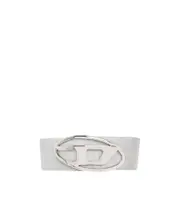 B-1dr 80 glitter-embellished wide belt 80,70,85,75 White