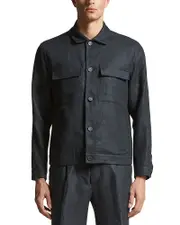 Peserico Button Front Overshirt