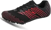 [SDEQA] Track and Field Spike Shoes for Mens Kids Adult Running Sprint Shoes Sneakers Breathable Athletic Shoes