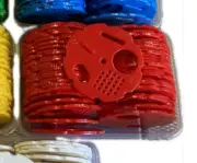 Nuc Hive Door Disc 8cm Red