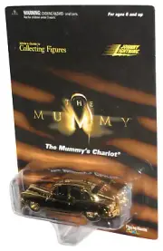 Johnny Lightning The Mummy Movie (1999) Mummy's Chariot Gold Toy Car