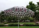 Garden Umbrella Indian Floral Patio Parasol Large Hand Block Floral Printed AU