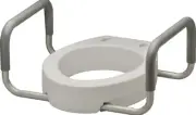 Nova Toilet Seat Riser With Arms - Raises height 3.5 in - Elongated