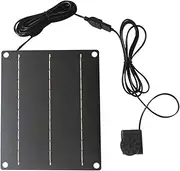 6W Solar Powered Pump, Solar Bird Bath Fountain Pump,Solar Panel Powered Water Fountain for Bird Bath Pond Garden