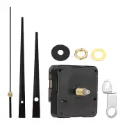 1Set Quartz Clock Movement 0.8" Movement Shaft for 8-11mm Clock Dial Thick Black