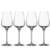 Villeroy & Boch Voice Basic White Wine Glasses, Set of 4