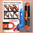 Profile Scribing Ruler Contour Gauge Precise Measure Carpenter Tool with 2 PeRK