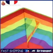 # Cerf-volant arc-en-ciel à longue queue en Nylon, jouet volant d'extérieur pour