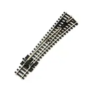 Peco SL-395 N-Scale Code-80 Insulfrog #6 Right-Hand Turnout Nickel Silver