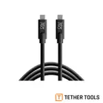 TETHER TOOLS CUC15-BLK USB-C TO USB-C PRO 傳輸線-黑色 4.6M