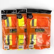 Cordova Safety Products Orange High Visibility Neck Shade Bundle of 3 One Size