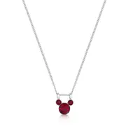 Couture Kingdom Disney Mickey Mouse Birthstone SS 40+7cm Necklace January