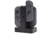 PowerA Charging Dock Station Stand For Nintendo Switch Joy-Con Controllers Black