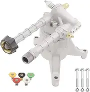 2600 PSI Pressure Washer Pump, 7/8" Shaft, 2.2 GPM Water Gasoline Pump for Troybilt 1974-2, 1974-0, 1909-0, 1908-2, 1908-0