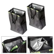 Convenient Car Trash Can Organizer with Leakproof Interior for Vehicles 2 Pack