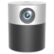 Android 9.0 LCD Projector 1920*1080 Full HD 1080P 300 ANSI Lumens WiFi Bluetooth with EU Plug - Grey