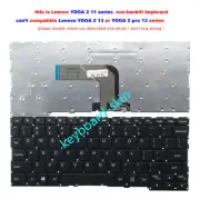 For Lenovo yoga 2 11 (11.6inch) ST2F-US 25214440 9Z.N9ZST.A01 NSK-BKAST Keyboard