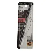 5 Pack Maybelline Brow Ultra Slim Eyebrow Definer Pencil, Deep Brown 260, 0.0...