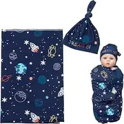 Reborn Baby Doll Blanket Soft Baby Swaddle for 17-22 inch Reborn Doll Newborn Baby Bedding(Dark Blue)