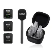 Rode Wireless GO II Dual w/ Charging case and Interview go