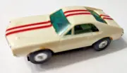 Tyco S642 AMC AMX Javelin White Red Stripes HO Slot Car NEW RARE!