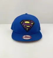 New DC Comics LIMITED EDITON Superman 3D Logo New Era 9Fifty Snapback Hat