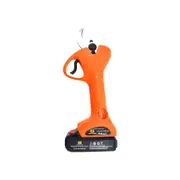 Above Land 30mm Cordless Rechargeable Electric Pruning Shears Secateur Branch Cutter Orange