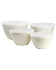 Martha Stewart 8pc Plastic Storage Bowl Set With Lids