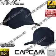 Cap Camera Body Worn Recorder Wearable Hat Action Sport 1080P Bike Ski Security