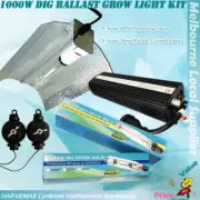 Hydroponic 400W 600W 1000W Digital Ballast Reflector Combo HPS MH Grow Light Kit