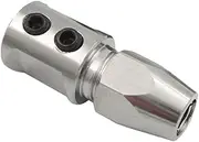 kowaku RC Boat Joint Shaft Coupler, Motor Shaft Chuck Spare Parts, Replacement Motor Coupling Joint Connector for RC Electric Boat, 5mmx4.76mm Reverse