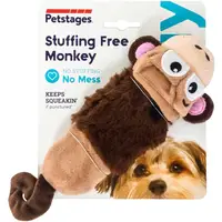 在飛比找蝦皮購物優惠-petstages 猴子玩具 stuffing free m