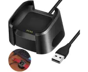 1 Pack Replacement Usb Charging Cable Dock Cradle Adapter Compatible With Fitbit Versa 1, Usb Adapter Cable For Fitbit Versa Smart Watch