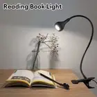 360° LED Clip-On Lamp USB Desk Flexible Bedside Table Reading Book Lamp Light