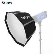 60cm Quick Set-up Octagon Bowens Mount Softbox with Grid For Studio Strobe Flash