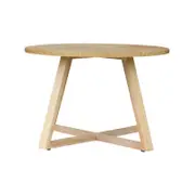 CHOTTO - Juji Round Top Coffee Table - Wood - 70cm