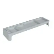 (Gray)Multifunctional Storage Shelf Multi Grid Organizing Sundries Rack